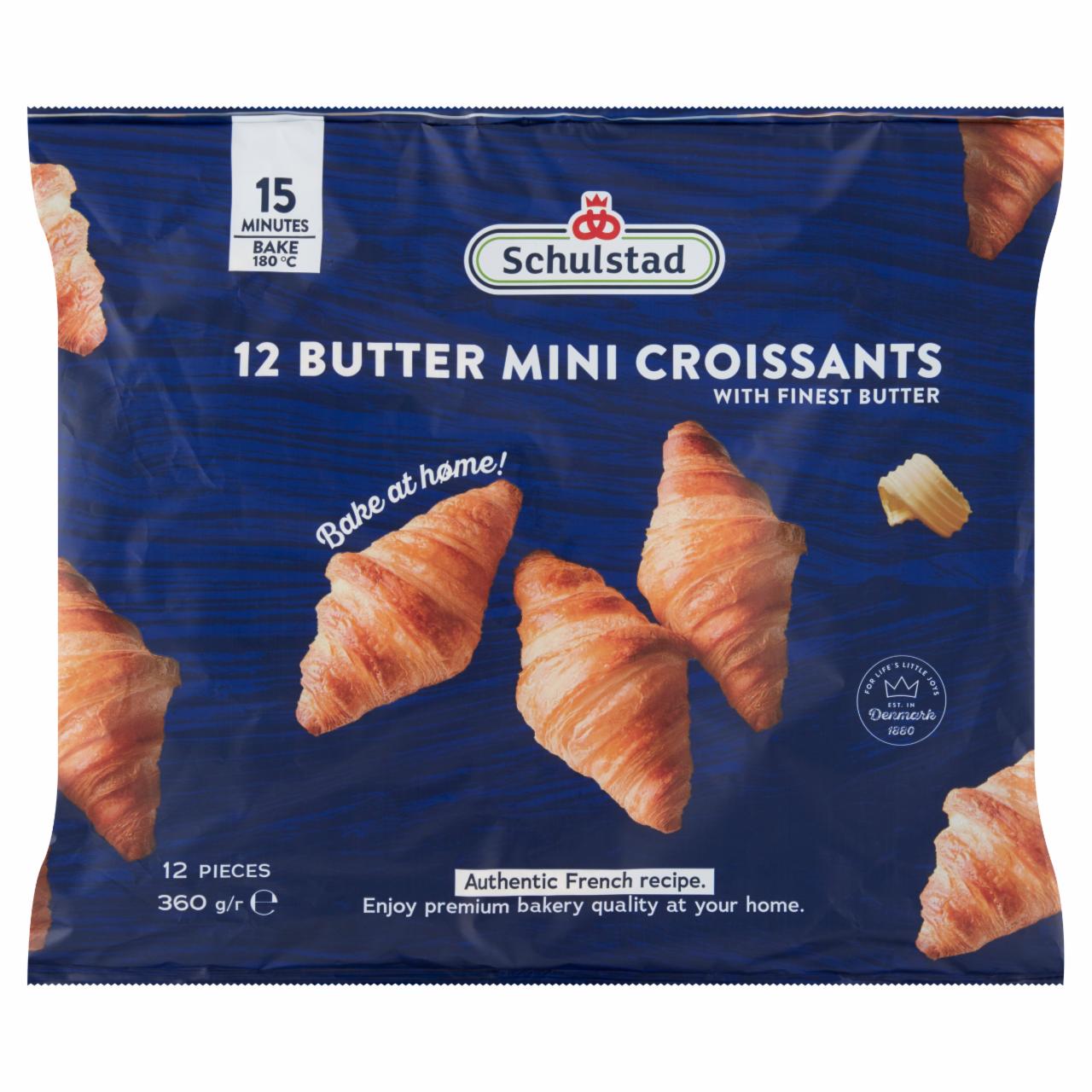 Zdjęcia - Schulstad Mini croissant maślany 360 g (12 sztuk)
