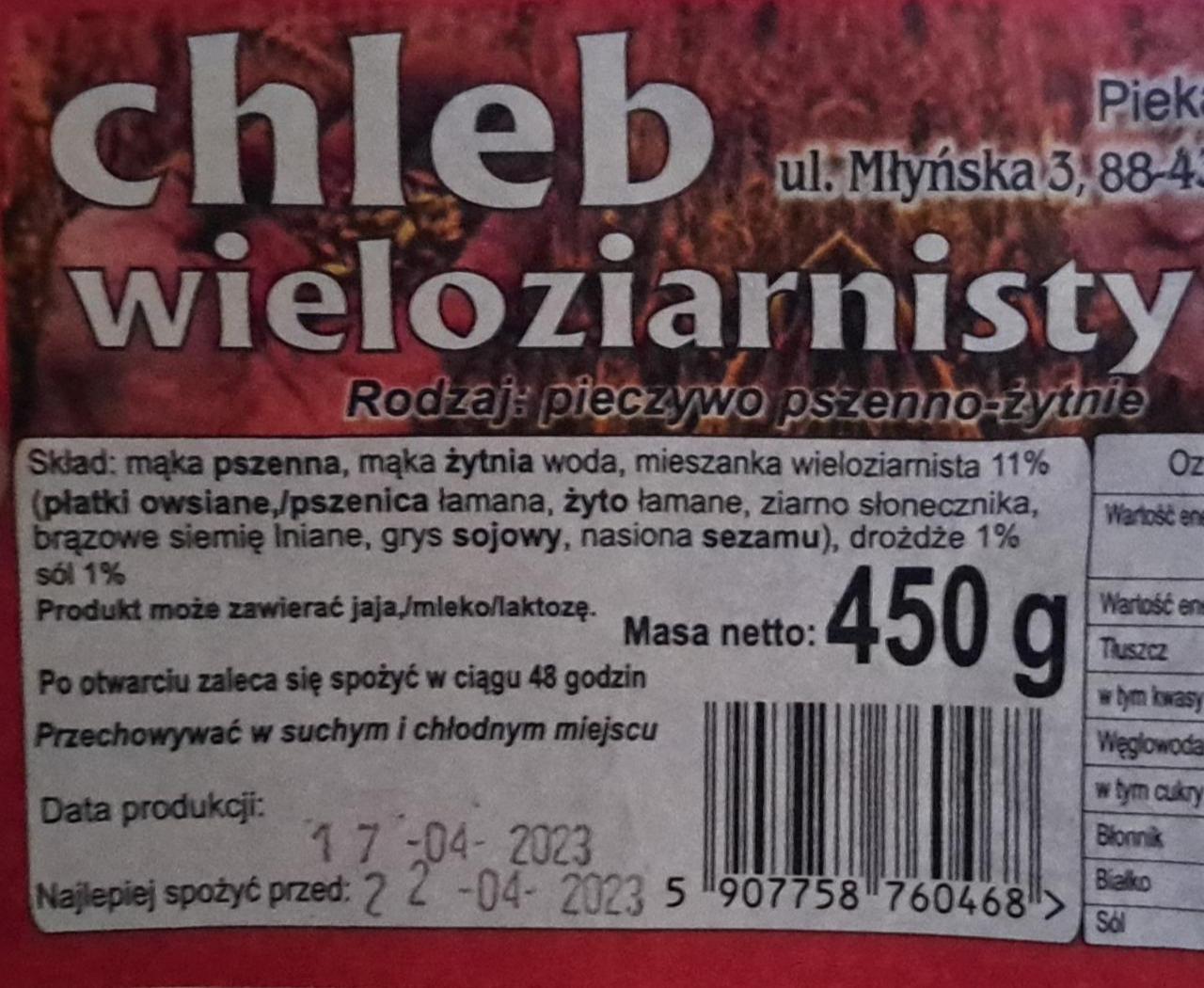 Zdjęcia - Chleb wieloziarnisty Piekarnia Zygaj