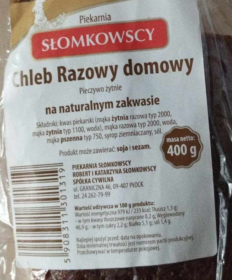 Zdjęcia - Chleb razowy domowy Słomkowscy