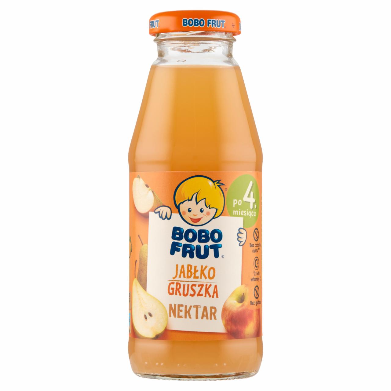 Zdjęcia - Bobo Frut Nektar jabłko gruszka po 4. miesiącu 300 ml