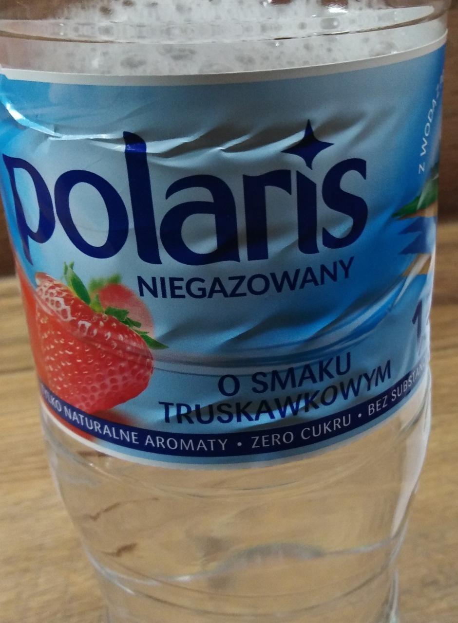 Zdjęcia - Woda niegazowana zero cukru o smaku truskawkowym Polaris