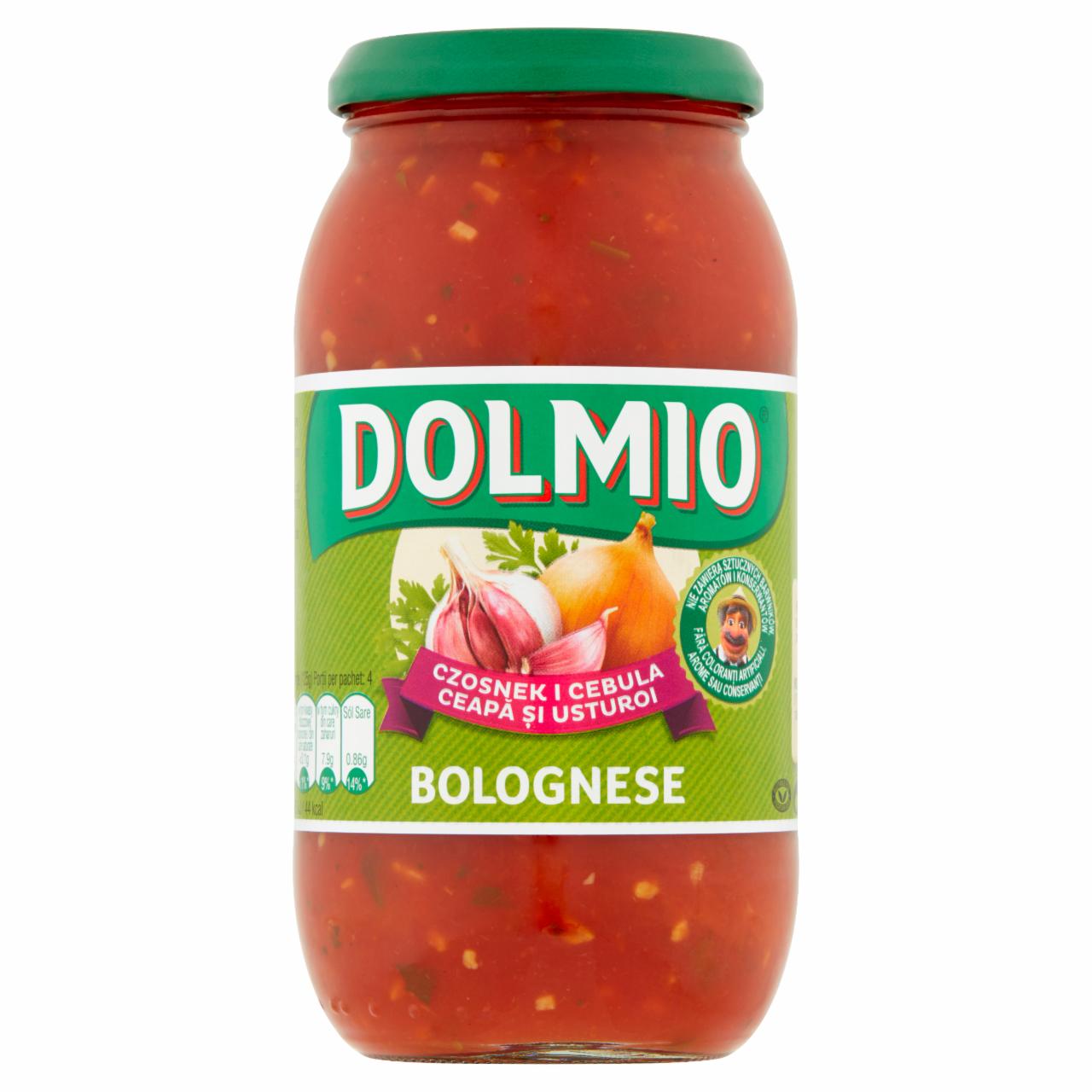 Zdjęcia - Dolmio Sos Bolognese czosnek i cebula 500 g