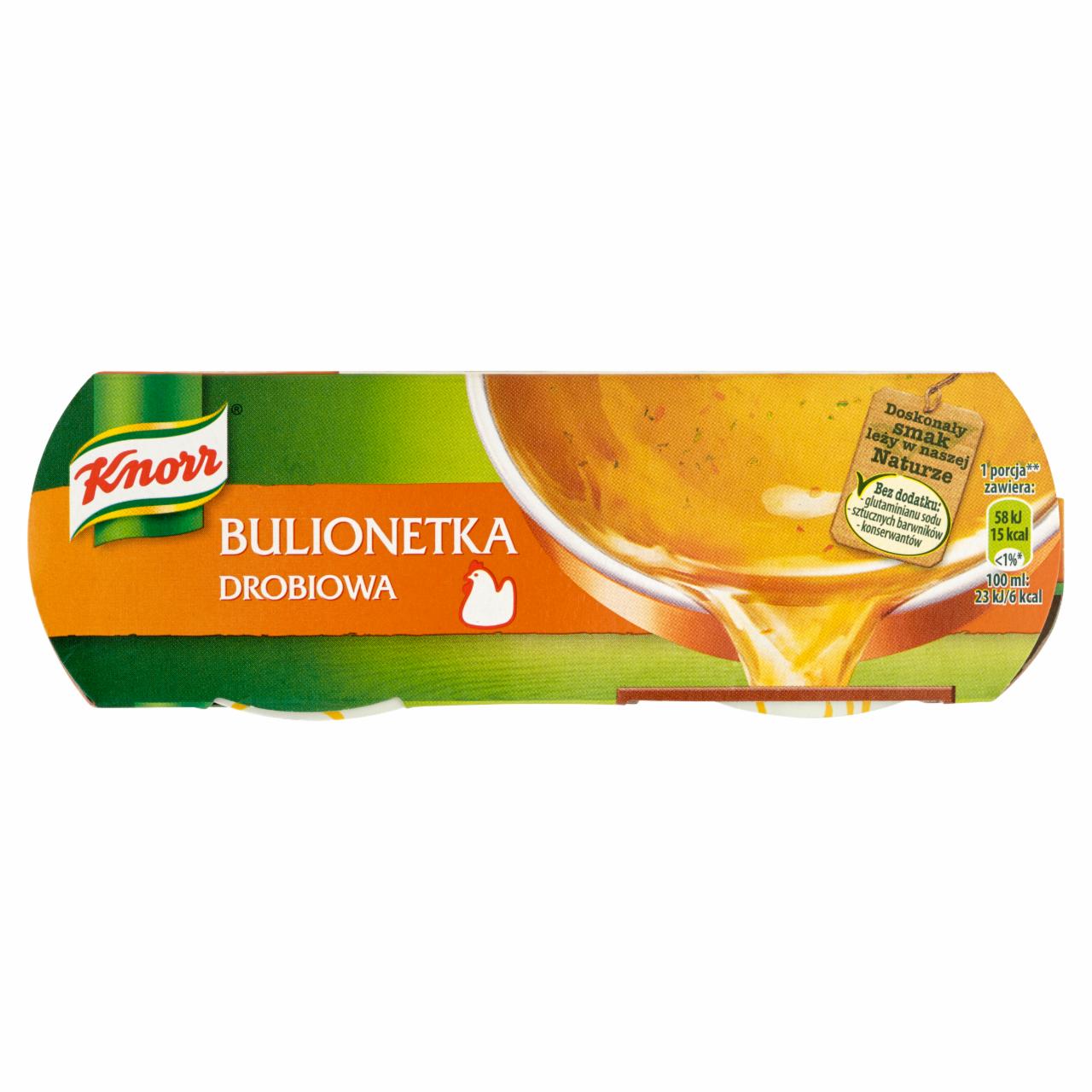 Zdjęcia - Knorr Bulionetka drobiowa 56 g (2 sztuki)