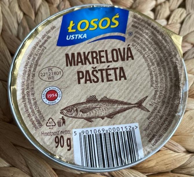 Zdjęcia - Łosoś Ustka Pasta z makreli 90 g