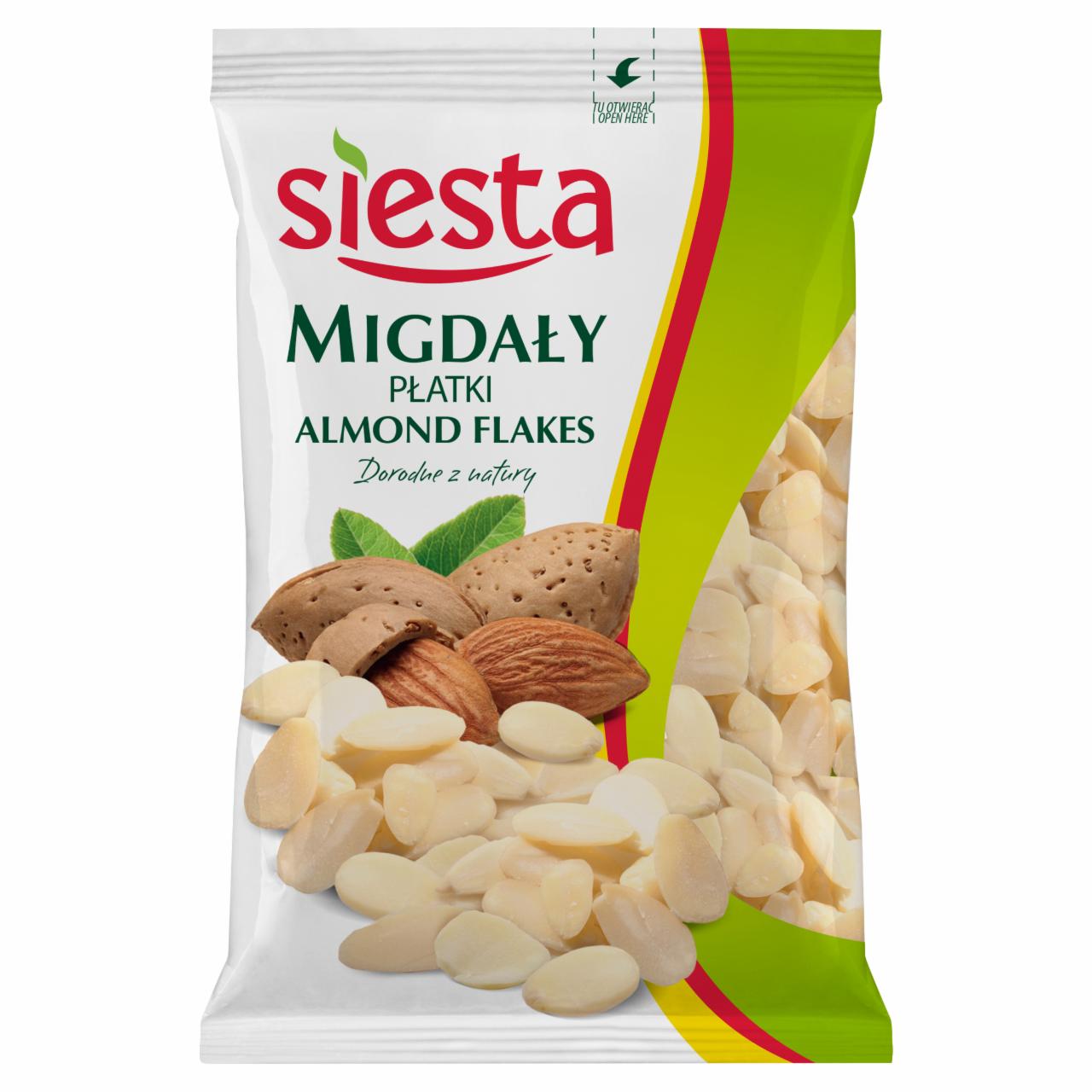 Zdjęcia - Siesta Migdały płatki 60 g