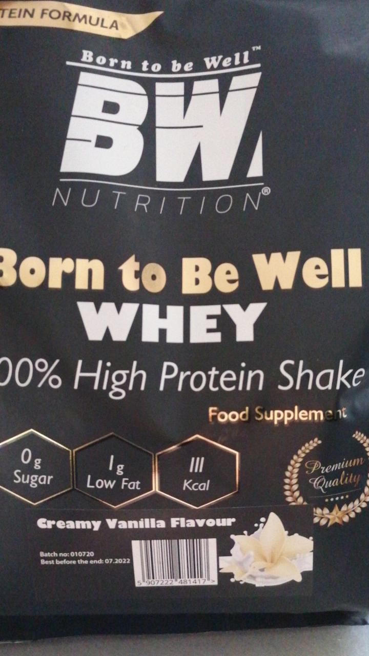Zdjęcia - BW High Protein Shake Vanilla