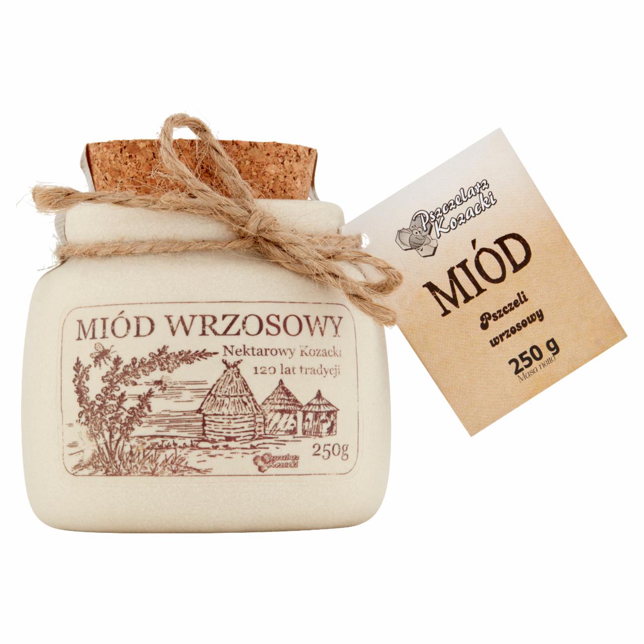 Zdjęcia - Miód nektarowy wrzosowy kozacki 250 g