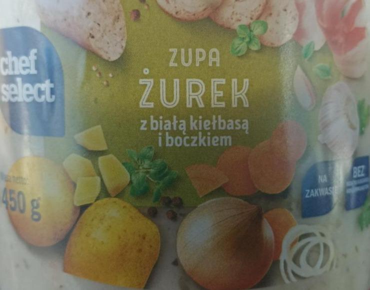 Zdjęcia - Zupa Żurek z białą kiełbasą i boczkiem Chef Select