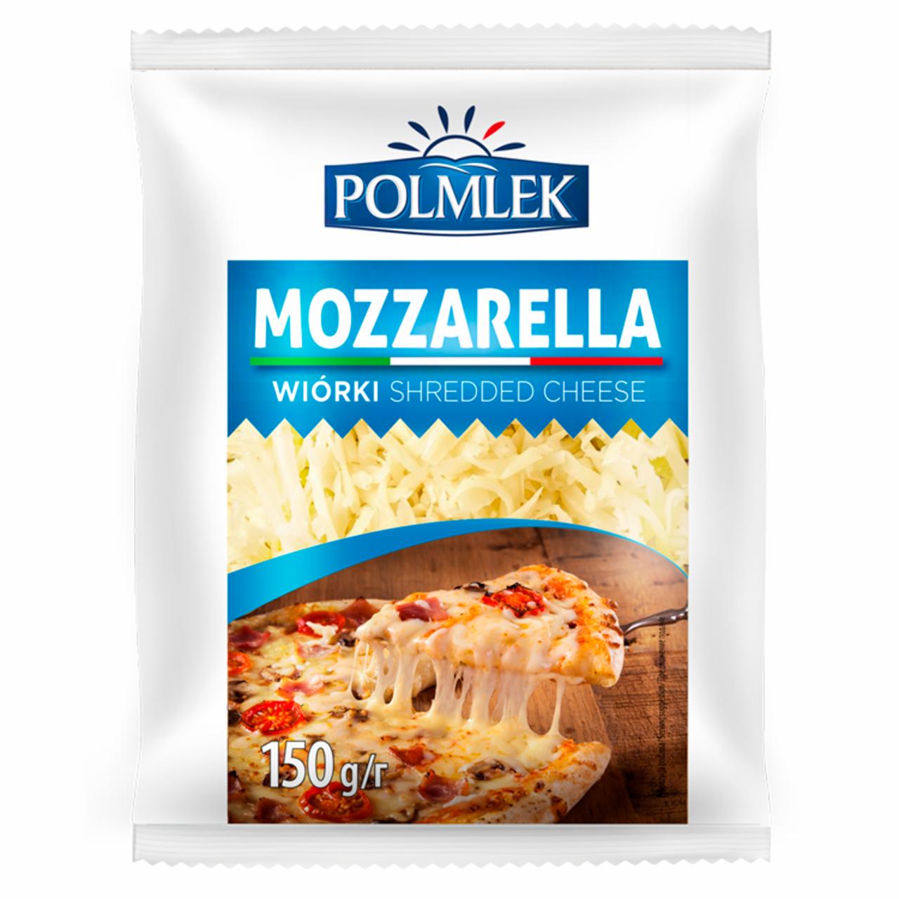 Zdjęcia - Polmlek Ser Mozzarella wiórki 150 g