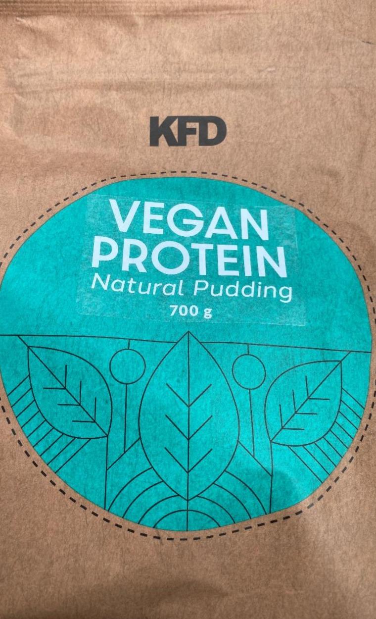 Zdjęcia - Vegan Protein Natural Pudding KFD