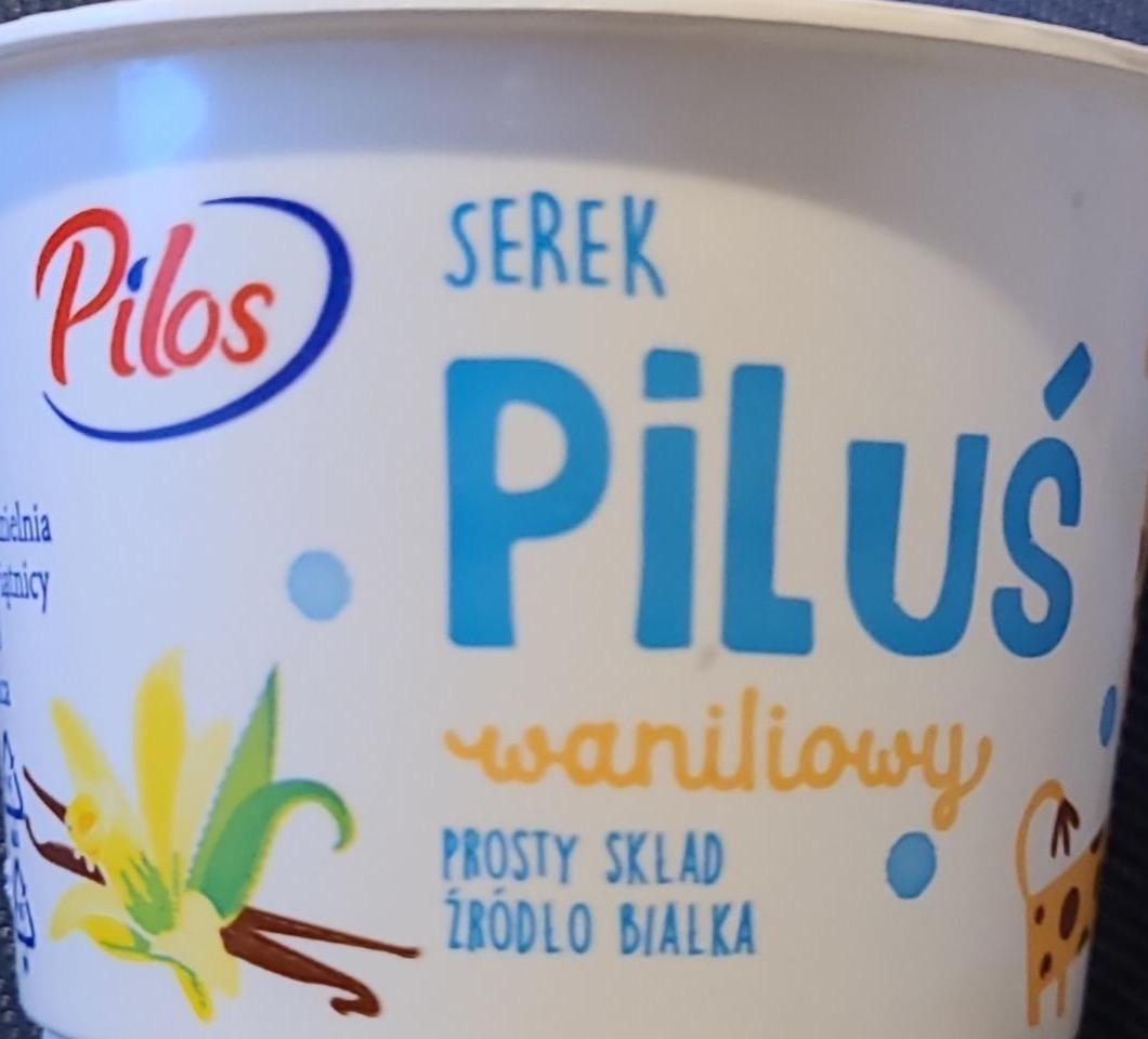 Zdjęcia - Serek Piluś waniliowy PIlos