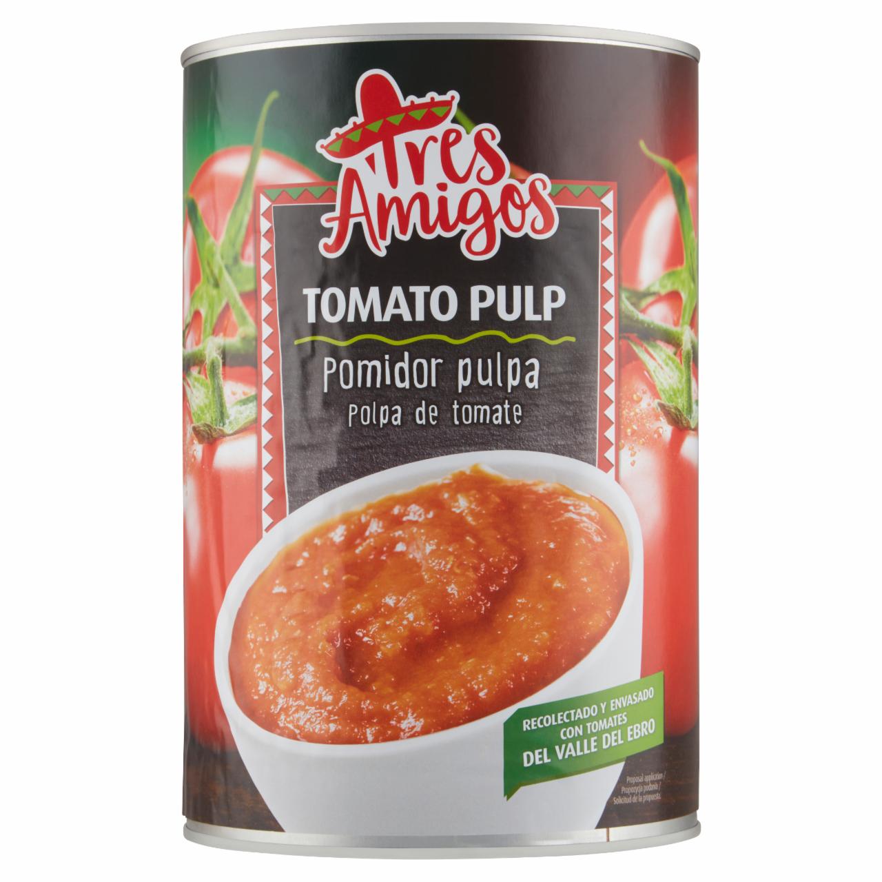 Zdjęcia - Tres Amigos Pomidor pulpa 4 kg
