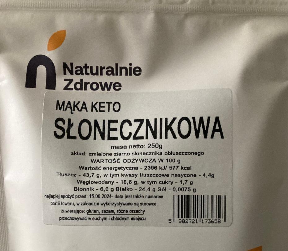 Zdjęcia - Mąka słonecznikowa keto Naturalnie zdrowie