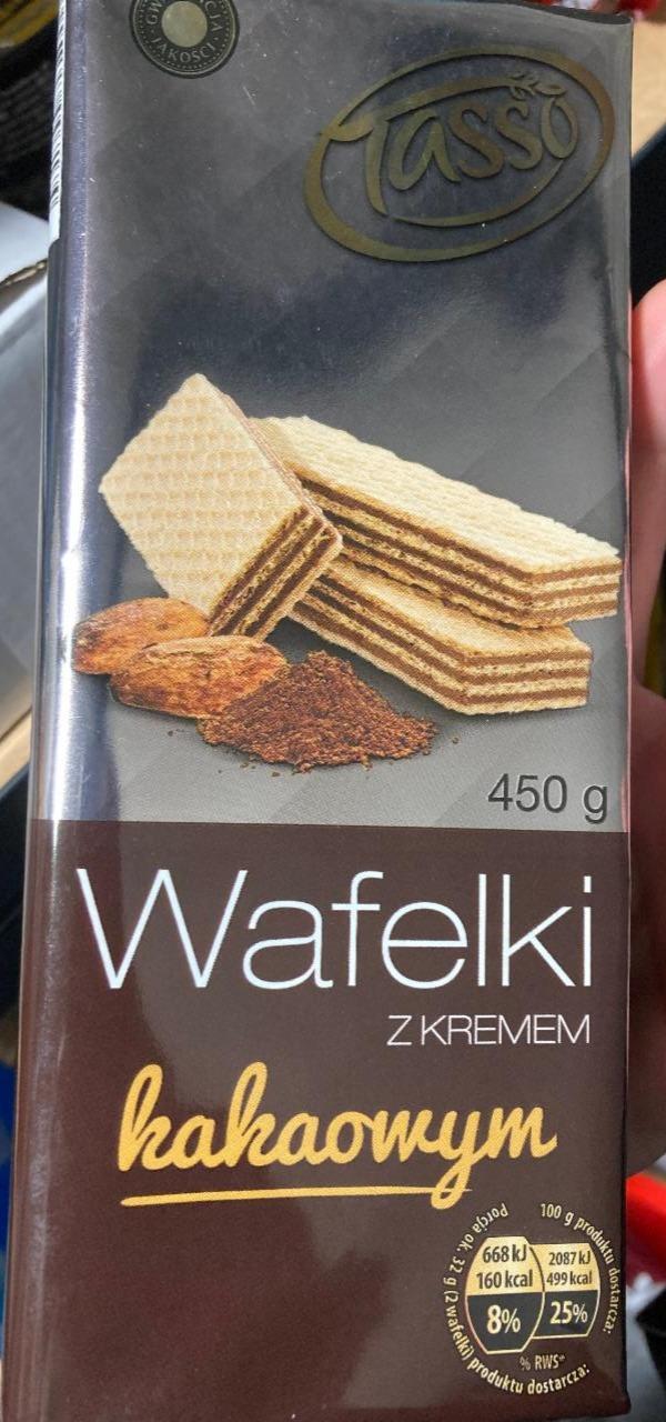 Zdjęcia - Wafelki z kremem kakaowym Tasso