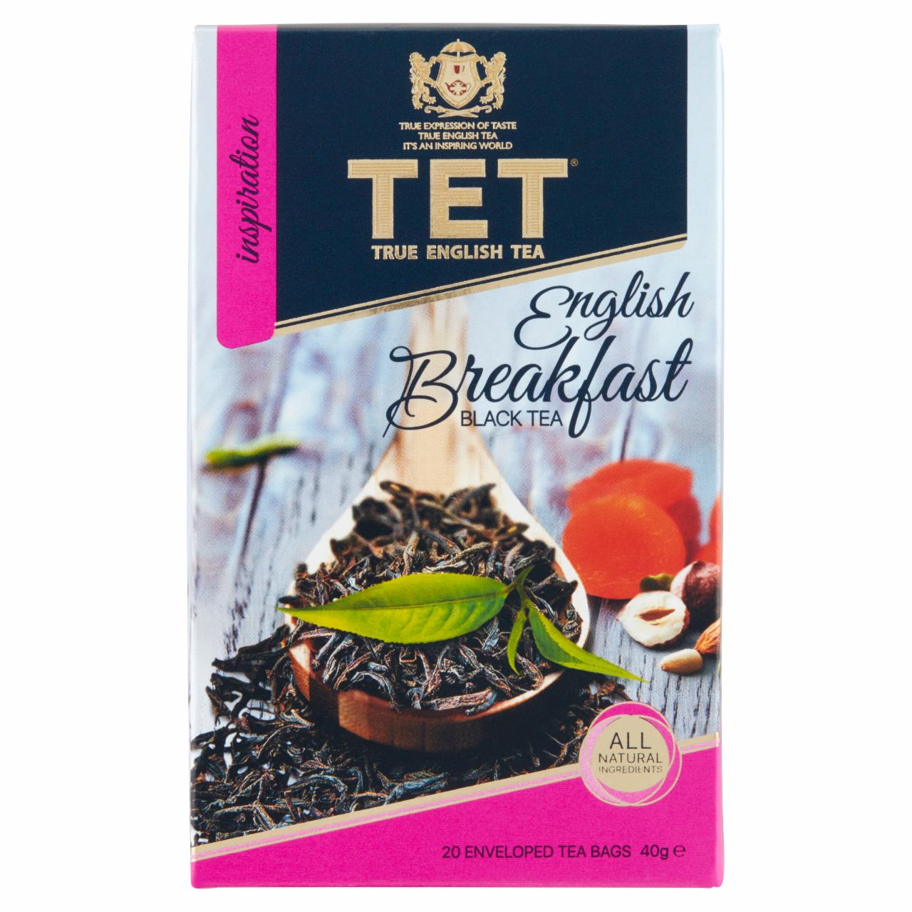 Zdjęcia - TET Inspiration English Breakfast Herbata czarna 40 g (20 x 2 g)