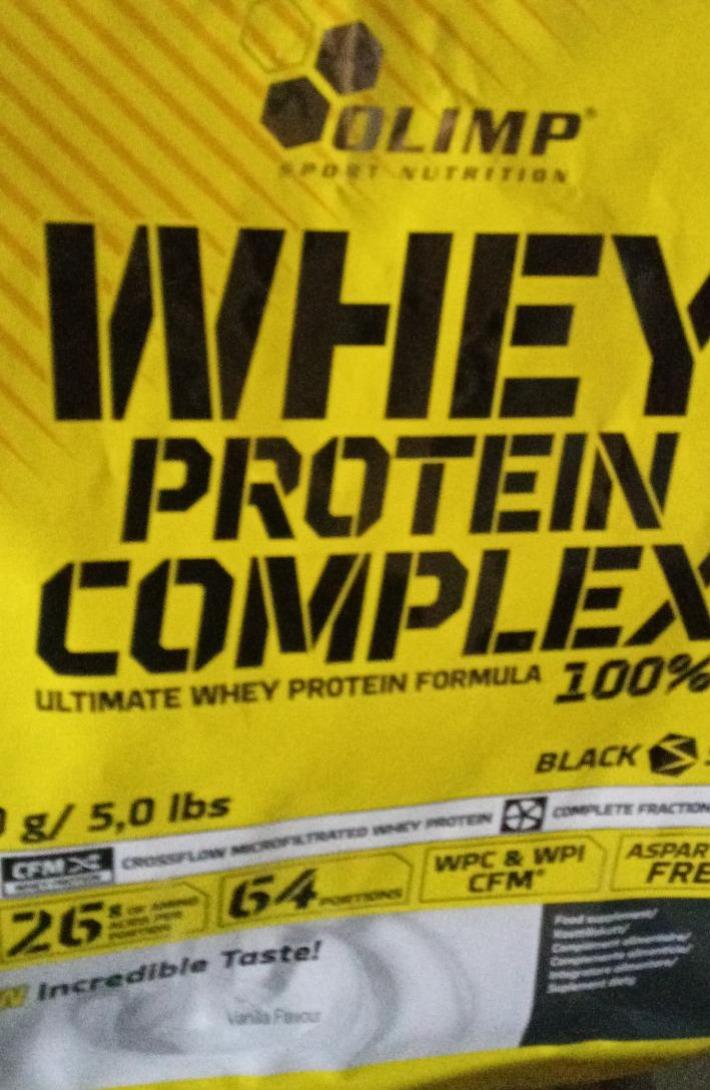 Zdjęcia - WHEY PROTEIN odżywka białkowa waniliowa Olimp sport nutrition