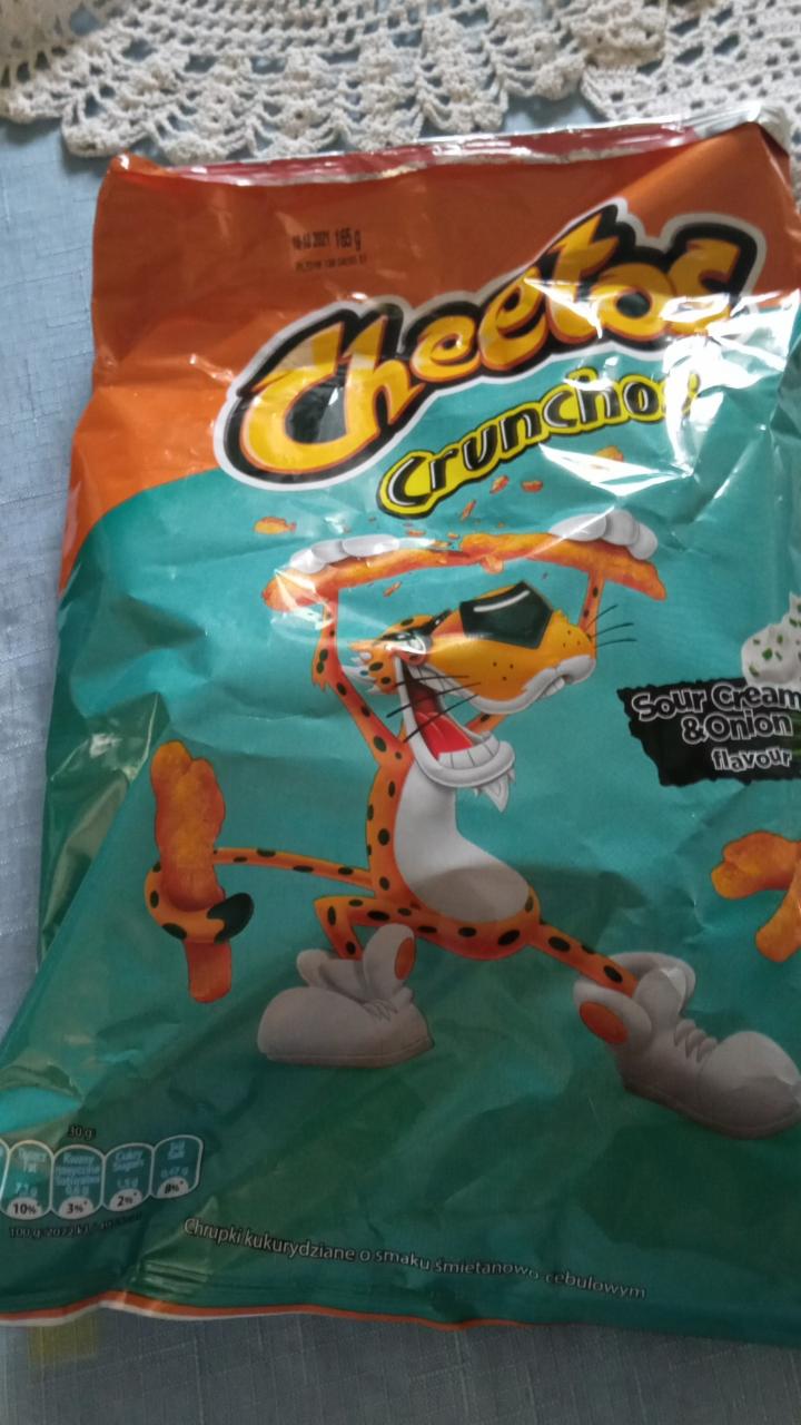 Zdjęcia - Cheetos Crunchos sour cream & onion flavour