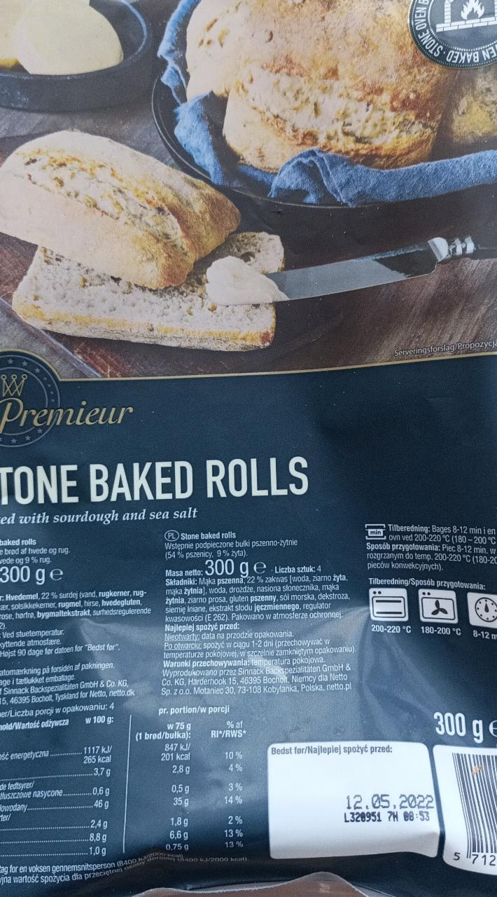 Zdjęcia - Stone Baked Rolls Premieur