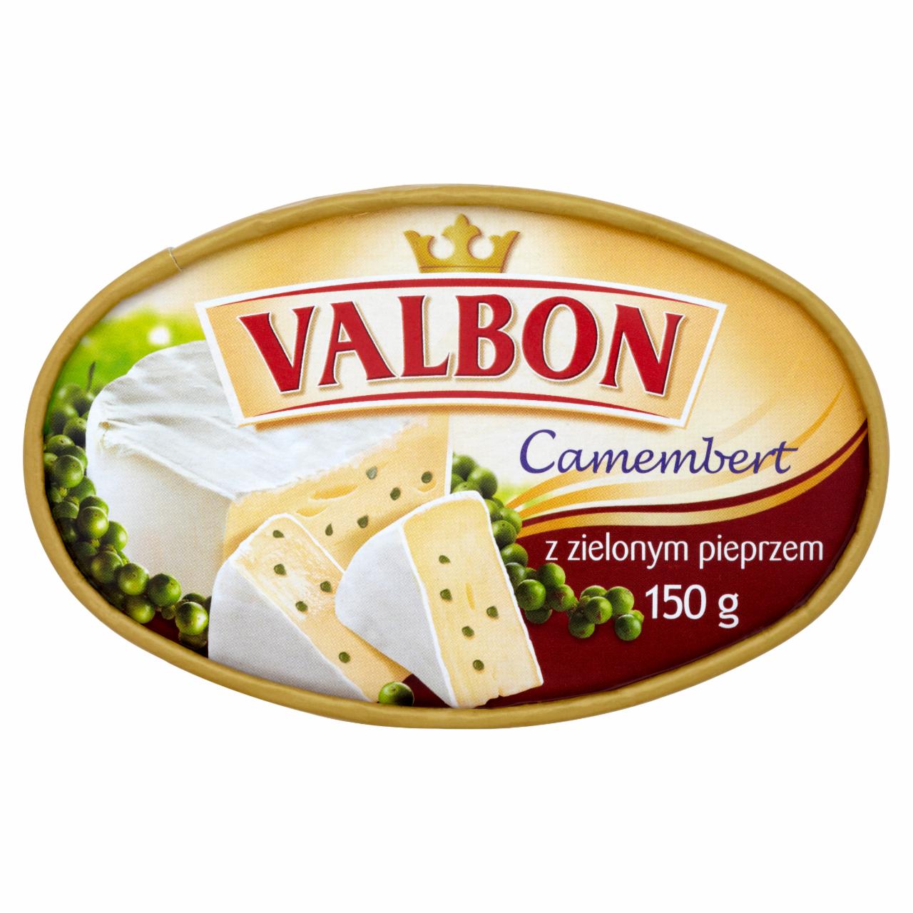 Zdjęcia - Valbon Camembert z zielonym pieprzem 150 g