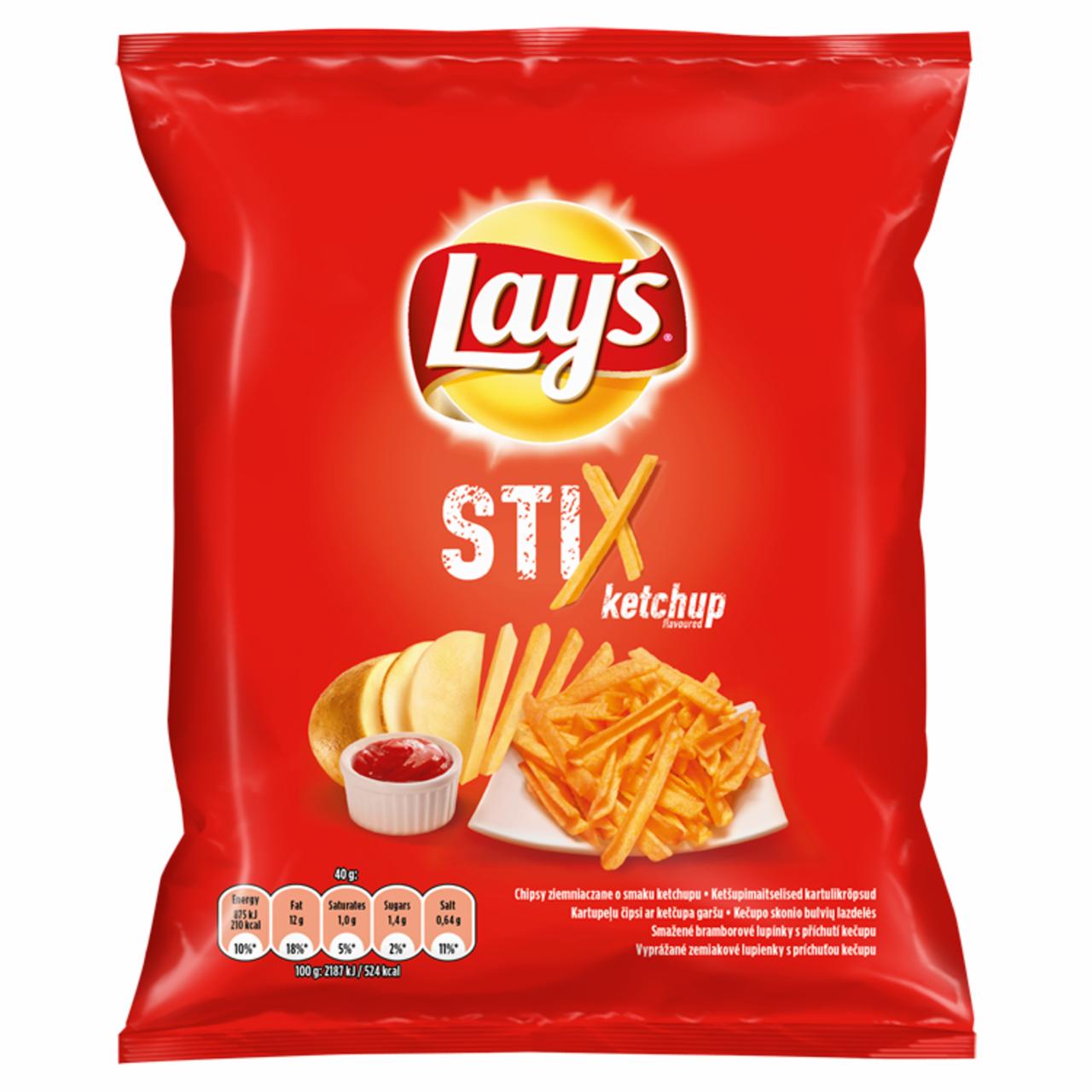 Zdjęcia - Stix Chipsy ziemniaczane o smaku ketchupu Lay's