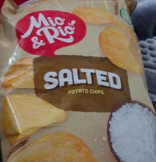 Zdjęcia - Salted potato chips Mio & Rio