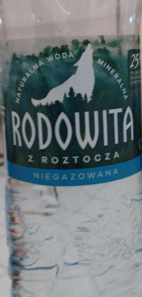 Zdjęcia - Naturalna woda mineralna Rodowita