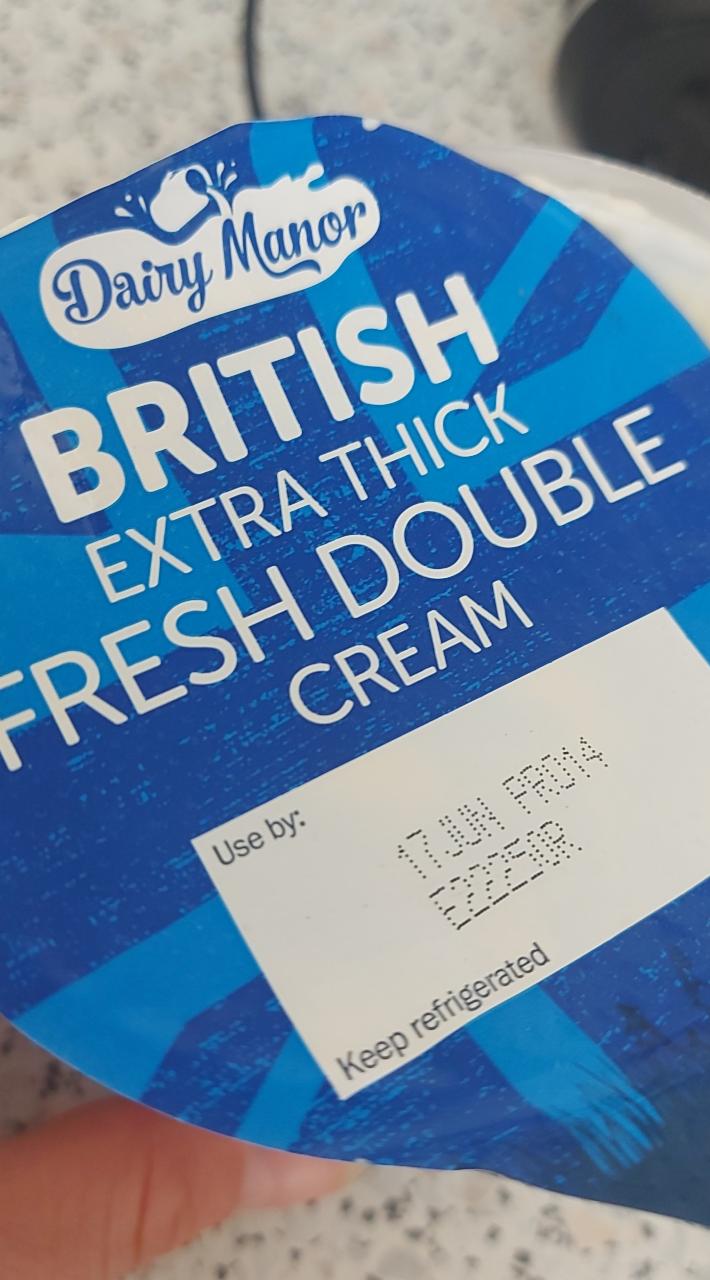 Zdjęcia - British extra thick fresh double cream Daily Manor