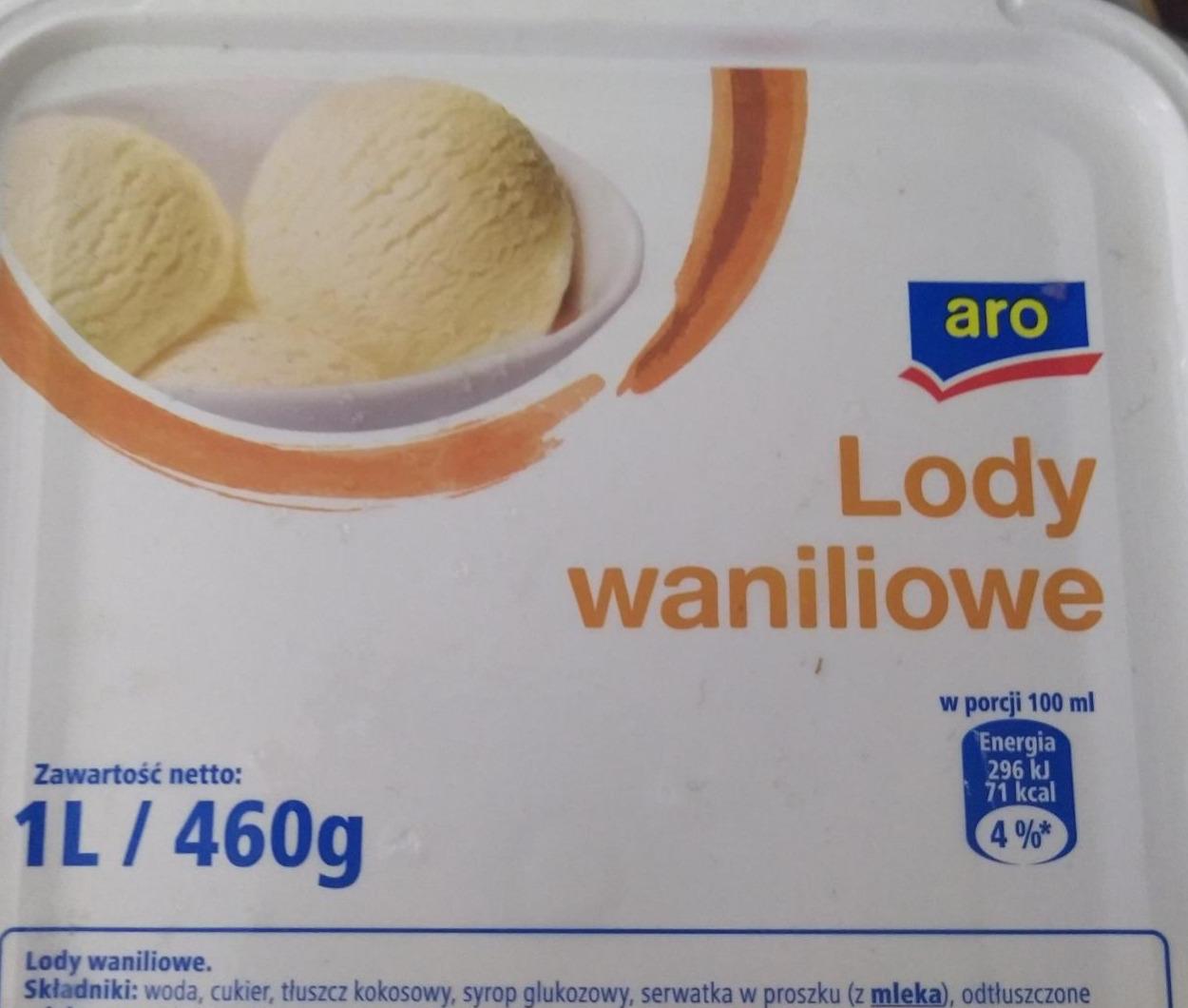 Zdjęcia - lody waniliowe aro