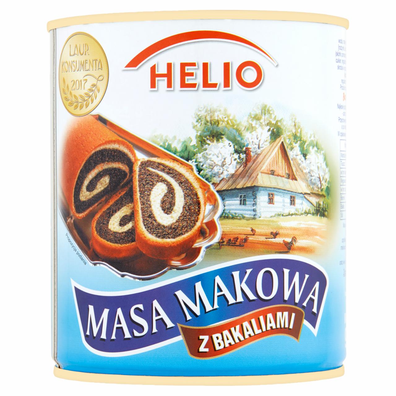 Zdjęcia - Helio Masa makowa z bakaliami 900 g