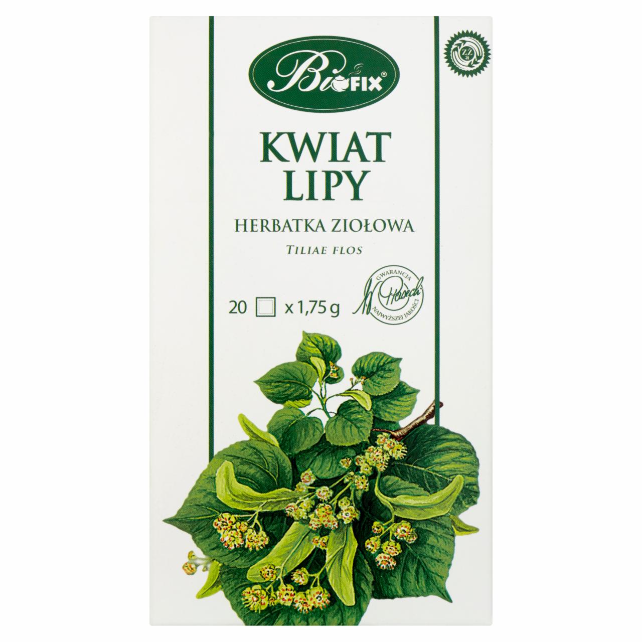 Zdjęcia - Bifix Kwiat lipy Herbatka ziołowa 35 g (20 torebek)