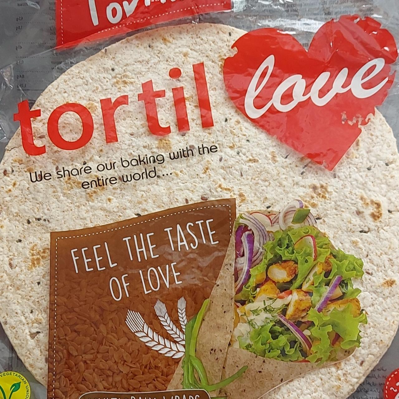 Zdjęcia - Tortillove pszenno-żytnia wieloziarnista z nasionami lnu i czarnuszka Tortilla
