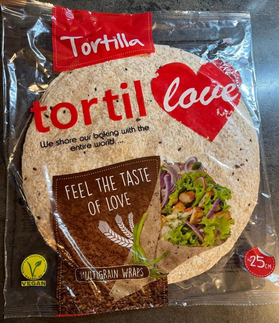 Zdjęcia - Tortillove pszenno-żytnia wieloziarnista z nasionami lnu i czarnuszka Tortilla
