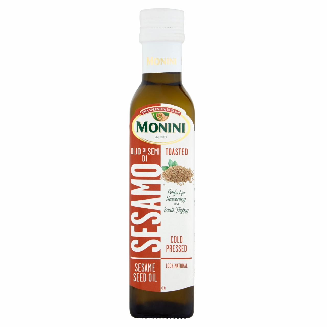 Zdjęcia - Monini Olej z nasion sezamu 250 ml