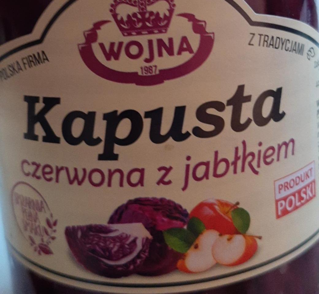 Zdjęcia - Wojna Kapusta czerwona z jabłkiem