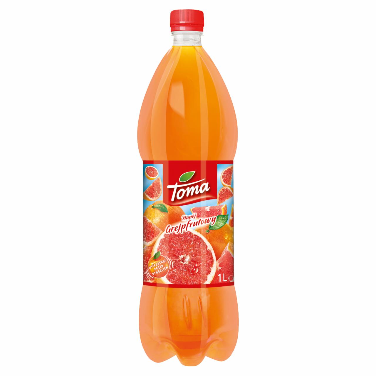 Zdjęcia - Toma Napój niegazowany o smaku grapefruitowym 1 l