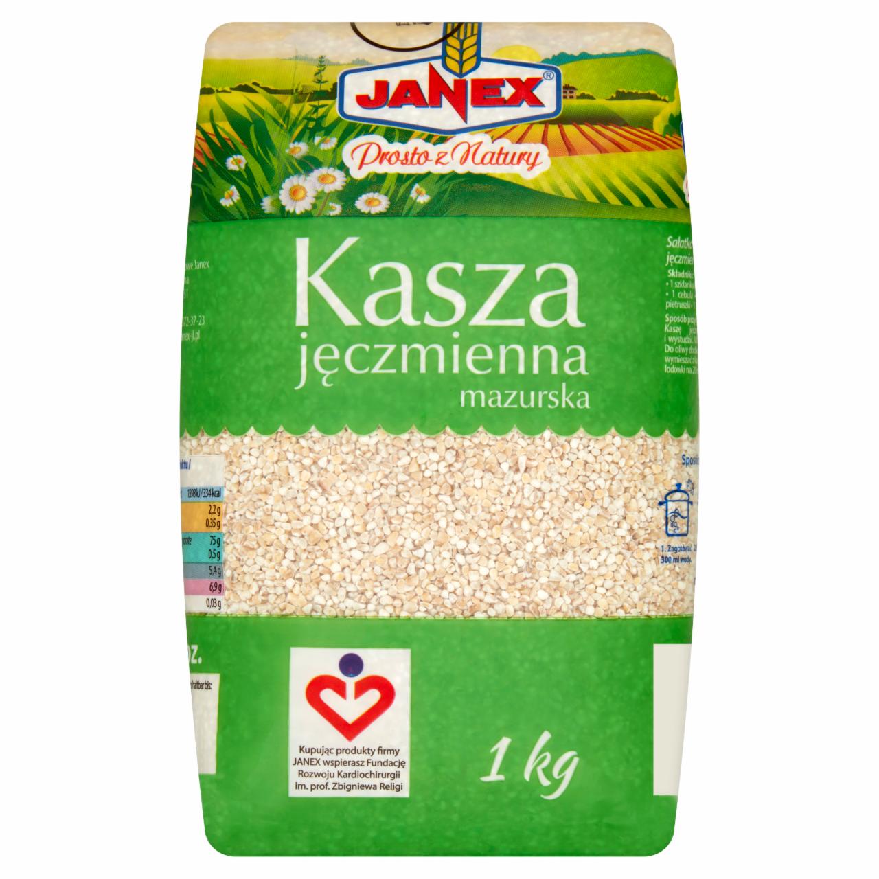 Zdjęcia - Janex Kasza jęczmienna mazurska 1 kg