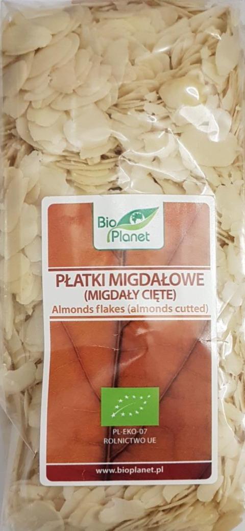 Zdjęcia - Bio Planet PŁATKI MIGDAŁOWE (MIGDAŁY CIĘTE)