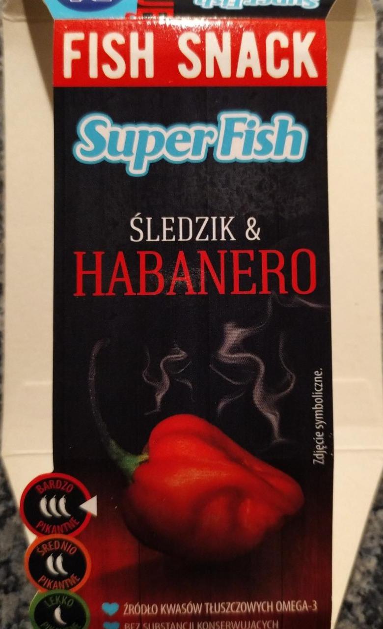 Zdjęcia - SuperFish Śledzik & Habanero Fish Snack