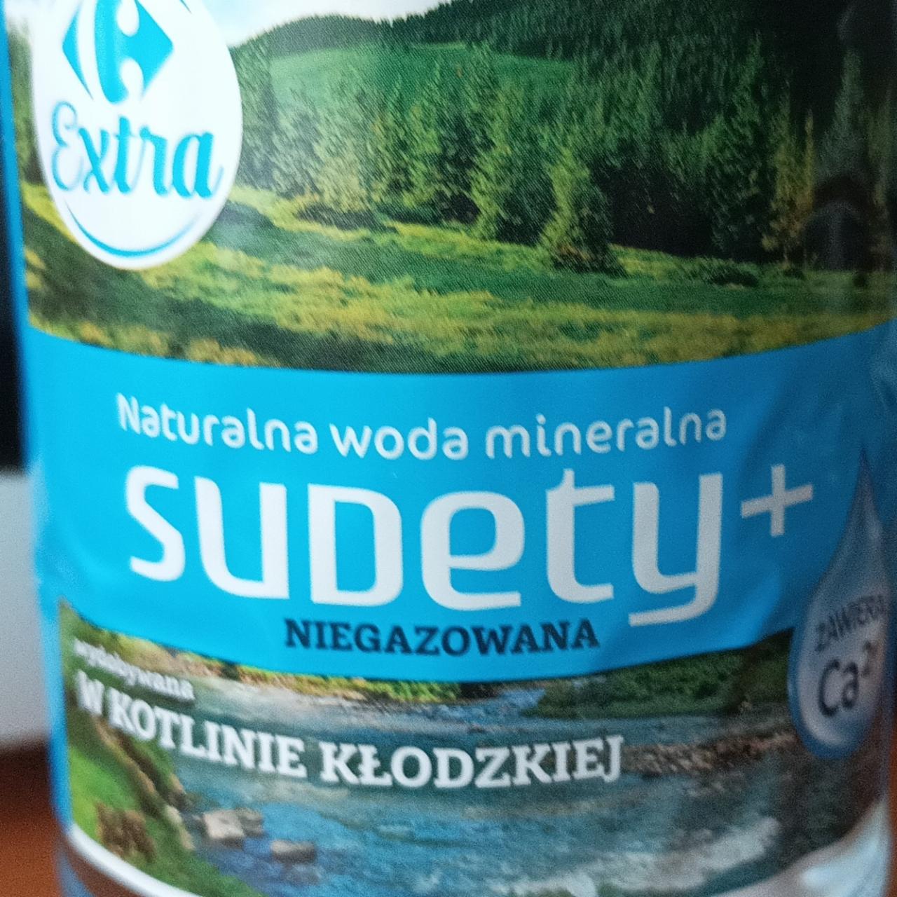 Zdjęcia - Naturalna woda mineralna sudety+ niegazowana Carrefour Extra