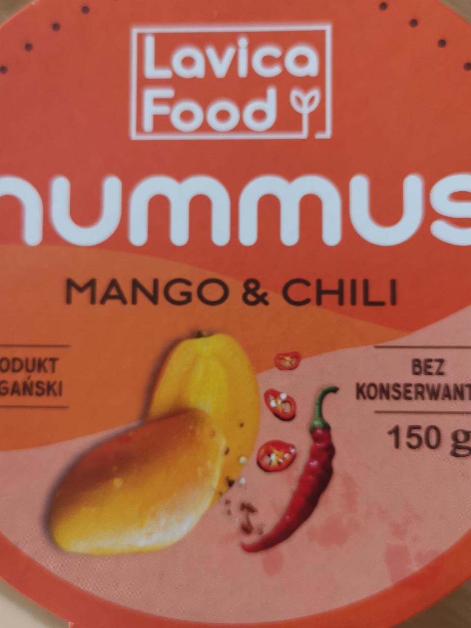 Zdjęcia - Hummus mango i chili Lavica Food