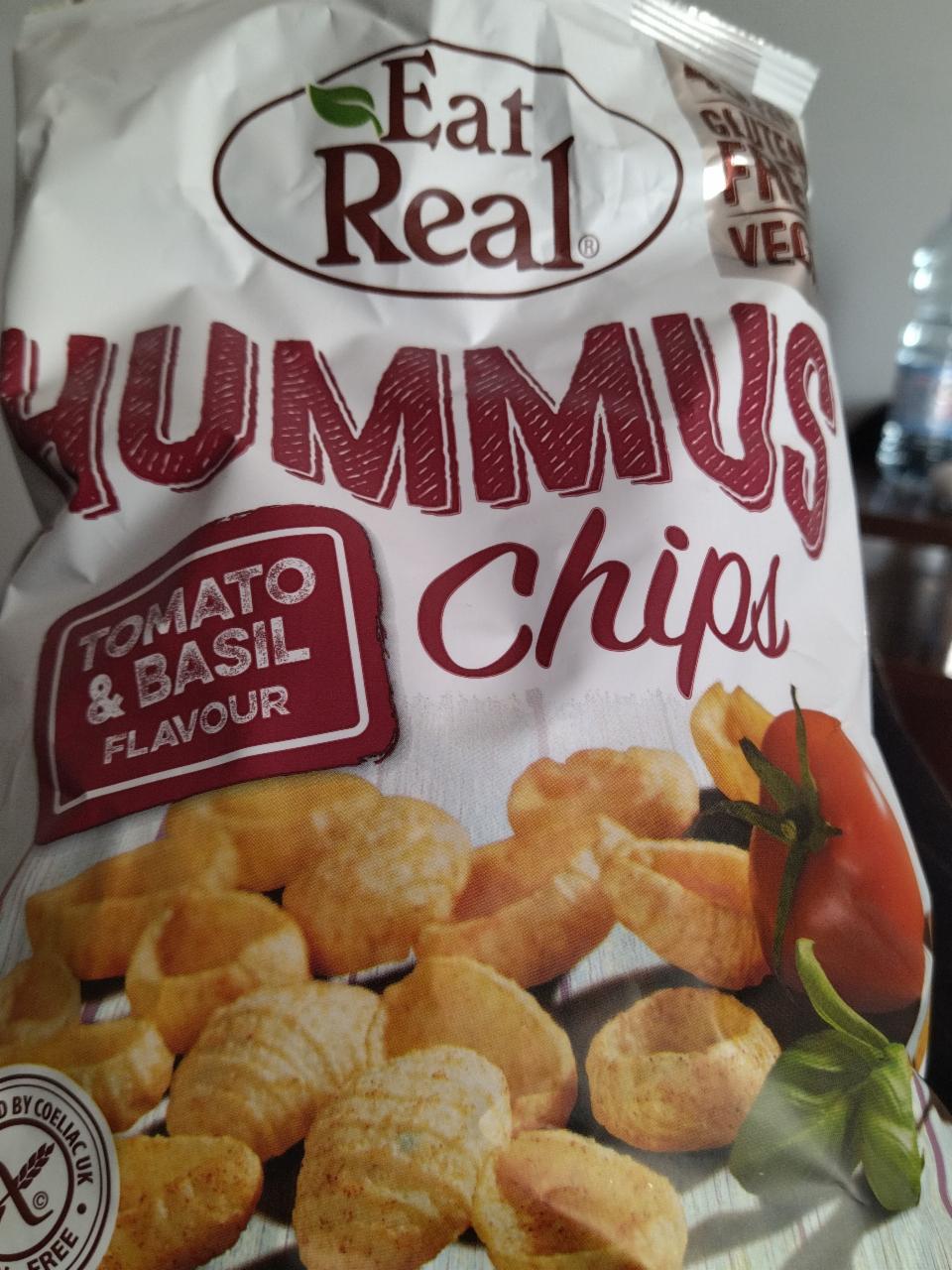 Zdjęcia - hummus chips eat real tomato basil