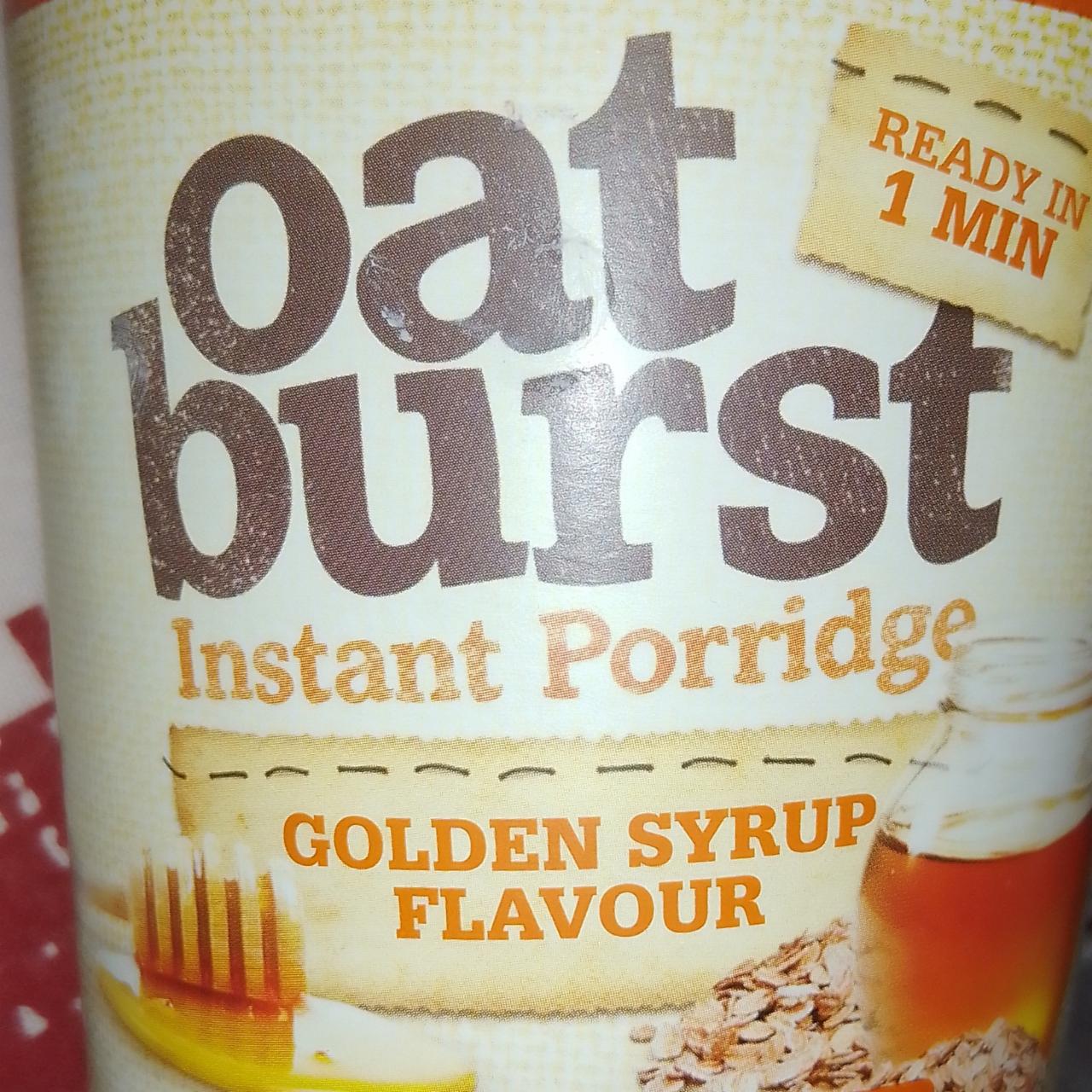 Zdjęcia - oat burst instant porridge golden syrup flavour