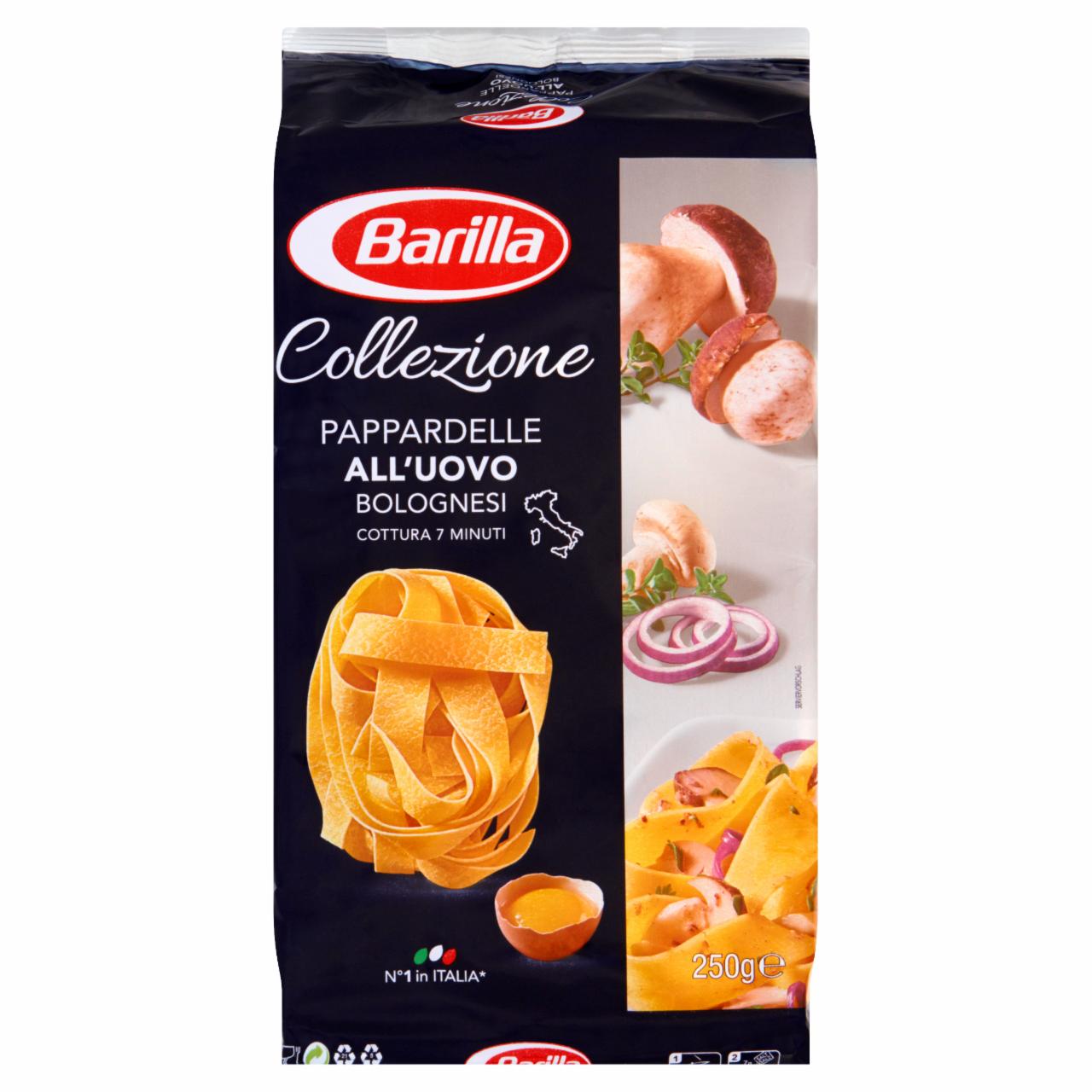 Zdjęcia - Barilla Collezione Makaron Pappardelle All'Uovo Bolognesi 250 g