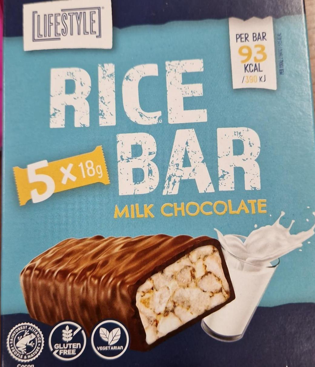 Zdjęcia - Rice bar Milk chocolate Lifestyle
