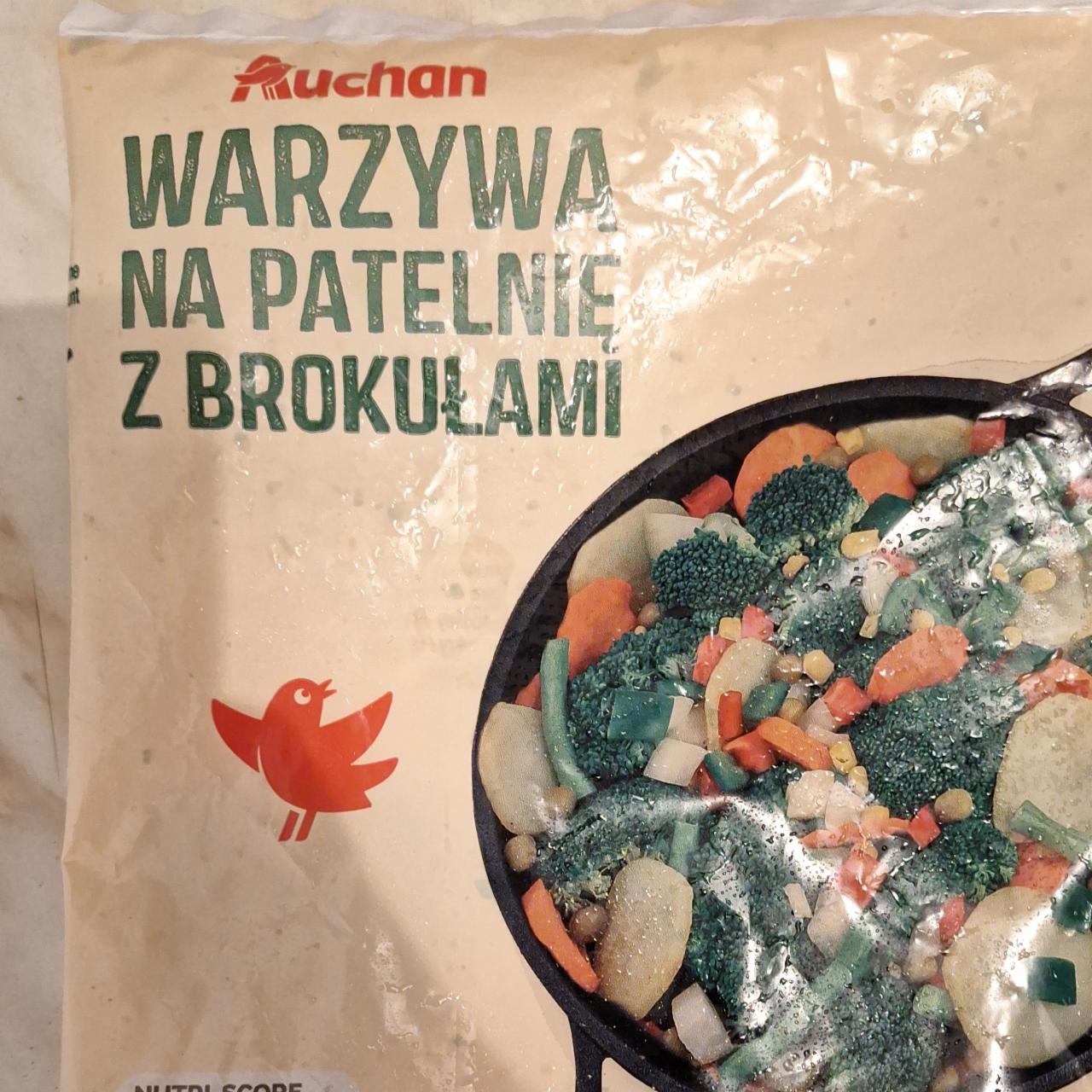 Zdjęcia - Warzywa na patelnię z brokułami auchan