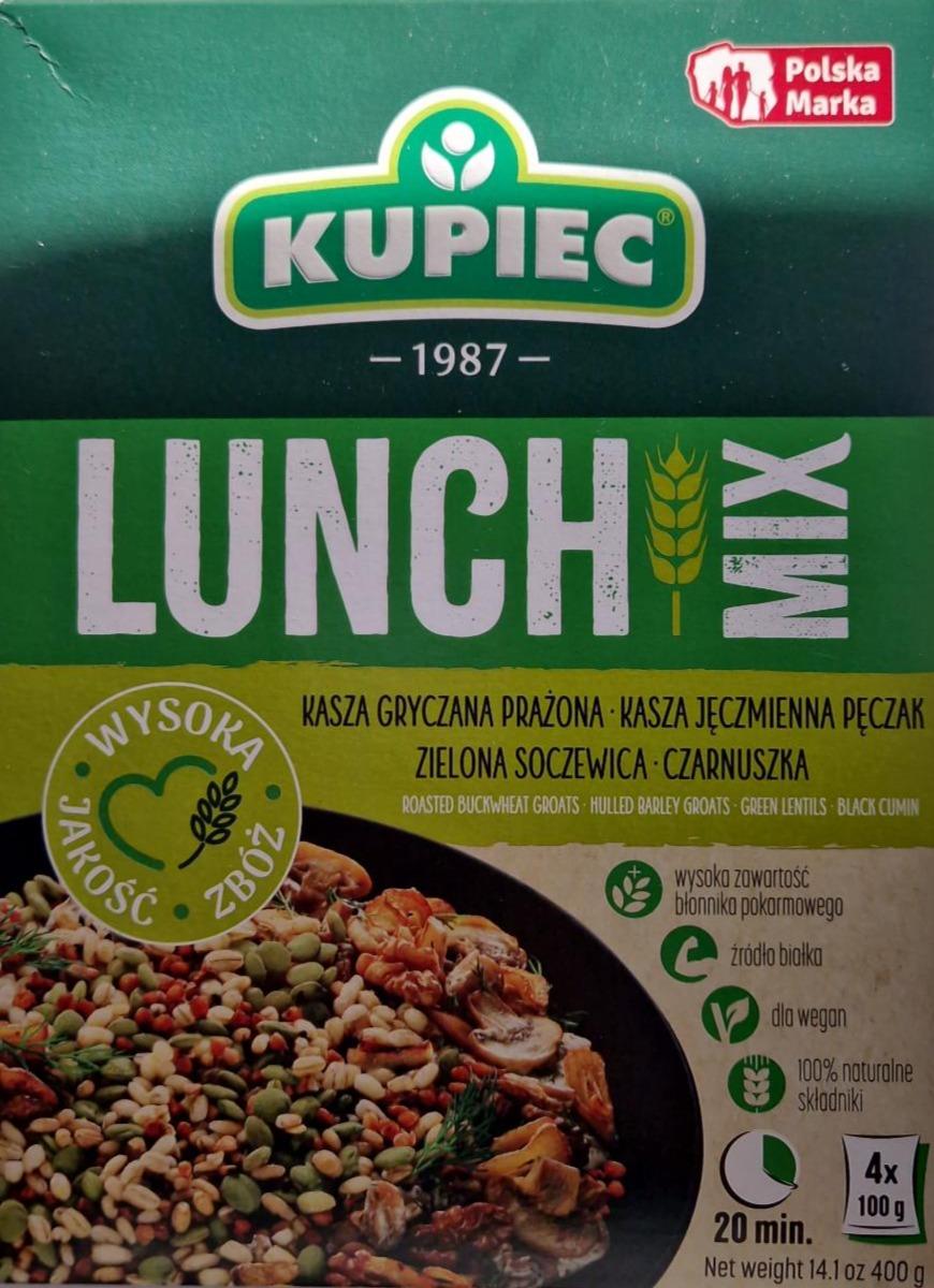 Zdjęcia - Lunch Mix Kasza gryczana kasza jęczmienna soczewica zielona czarnuszka Kupiec