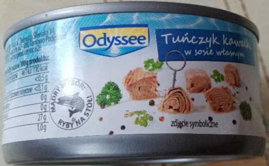 Zdjęcia - Tuńczyk kawałki w sosie własnym Odyssee