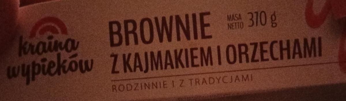 Zdjęcia - Brownie z kajmakiem i orzechami Kraina Wypieków