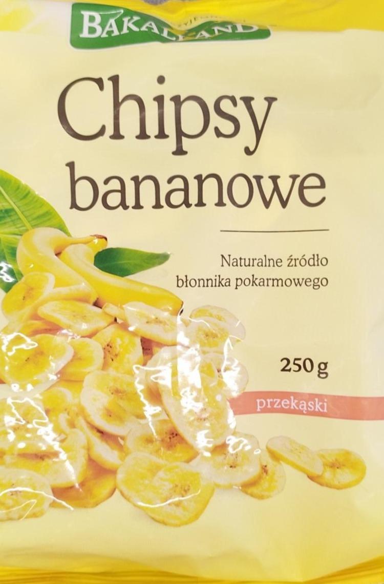 Zdjęcia - Chipsy bananowe Bakaland