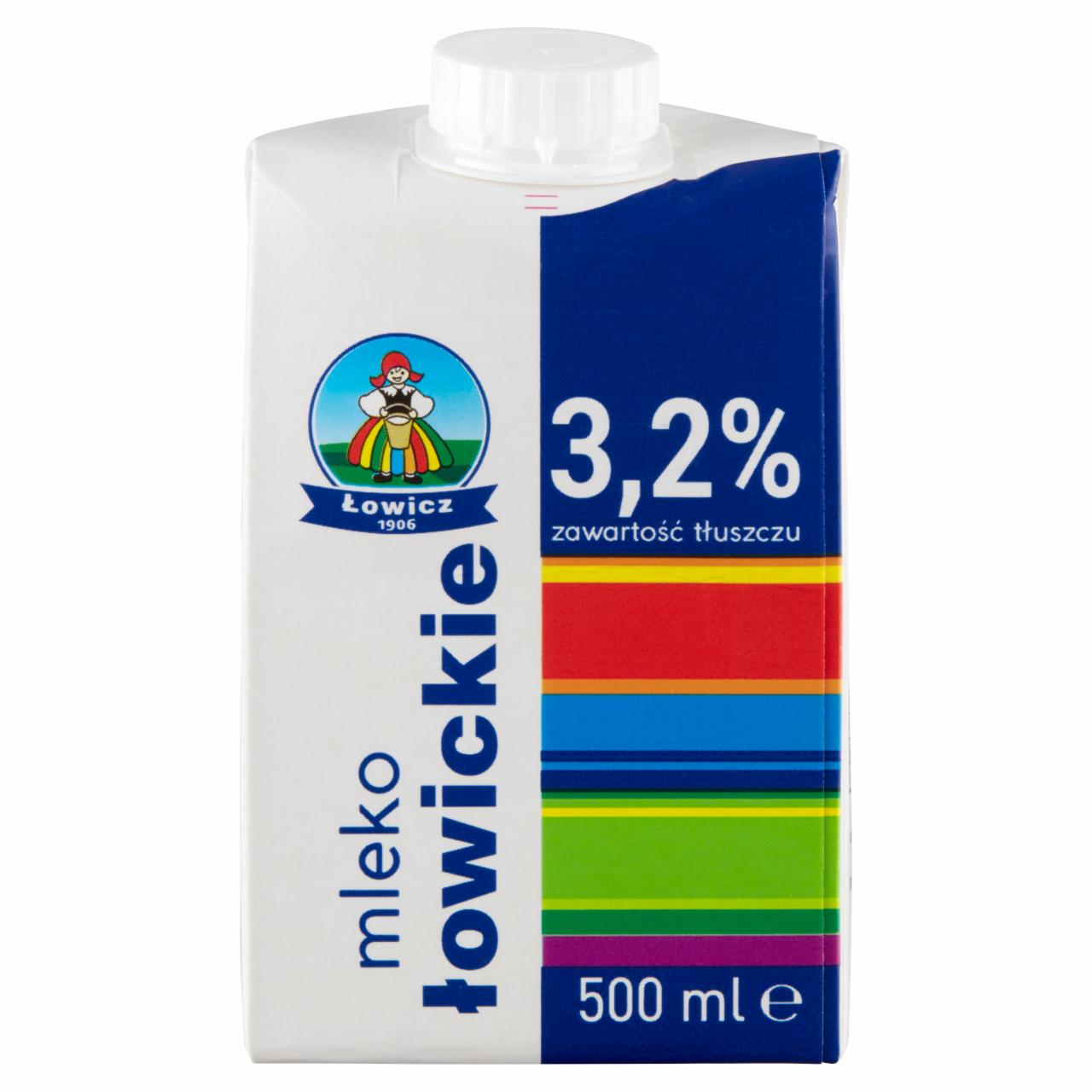 Zdjęcia - Łowicz Mleko łowickie UHT 3,2% 500 ml